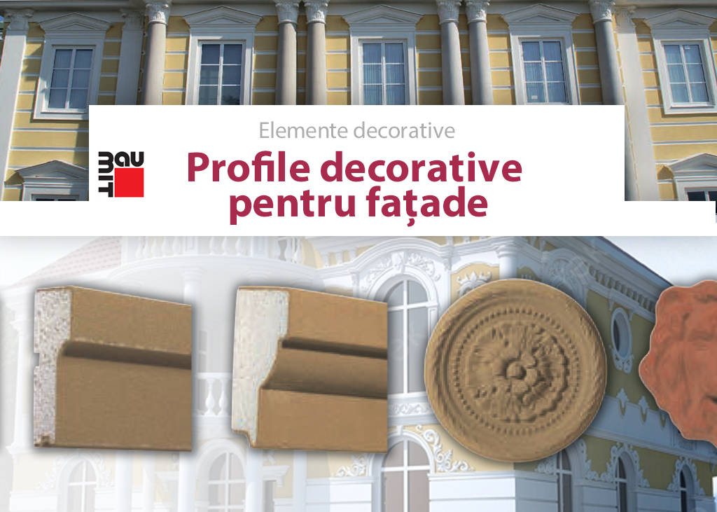 Profile decorative pentru Fațade