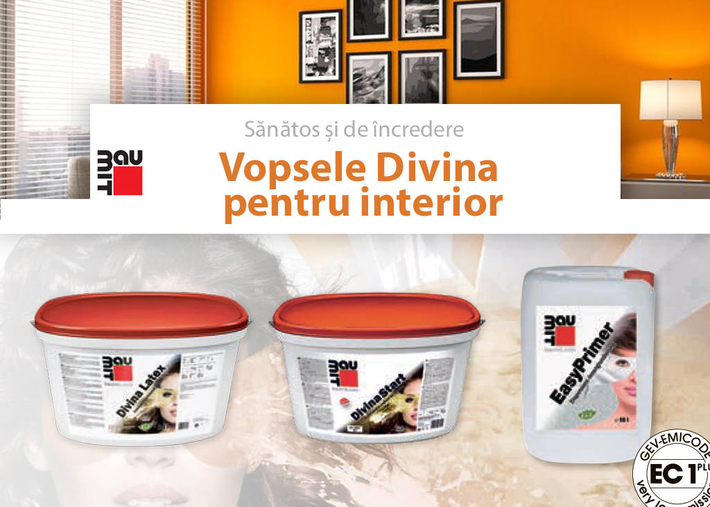 Vopsele Divina pentru interior